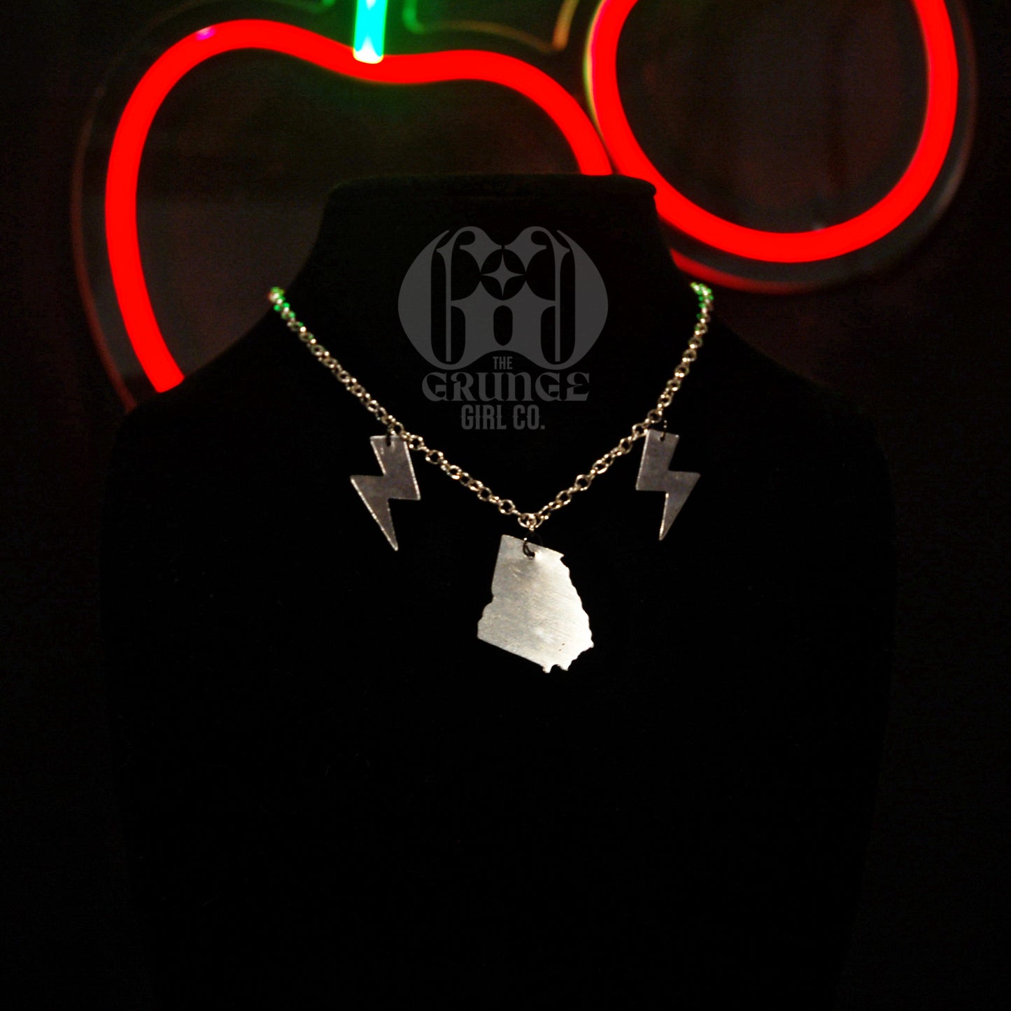 Georgia charm necklace